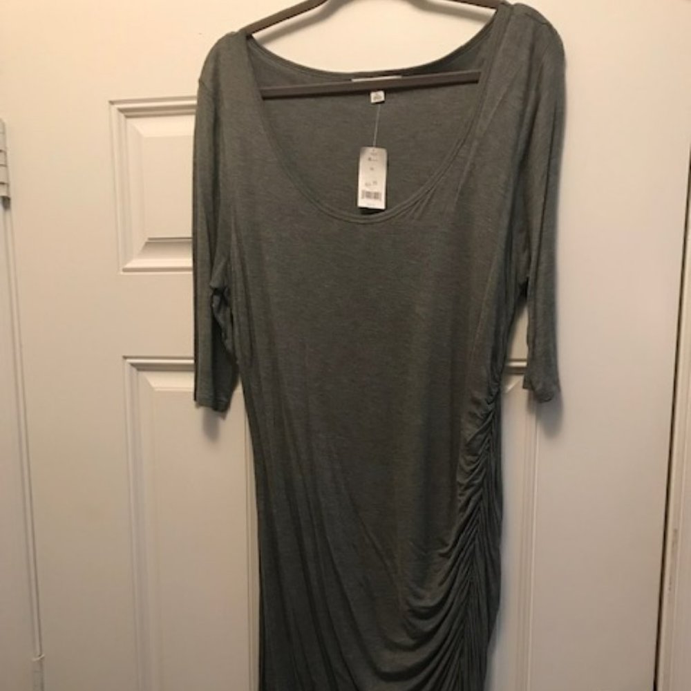NWT XL Banana Republic Gray Dress